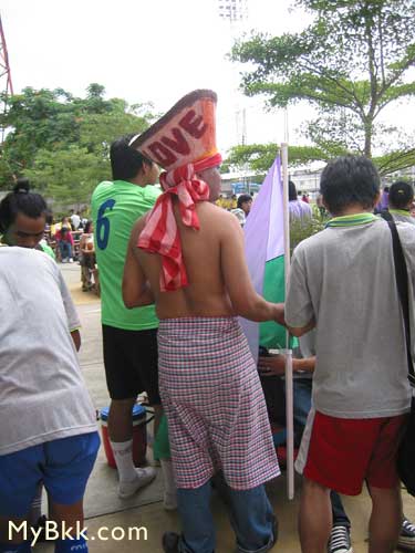 Kaka football star fan in Thailand