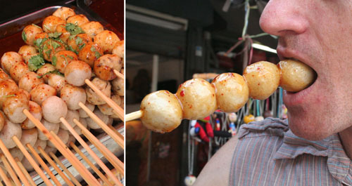 Fishballs, Chatuchak Weekend Market, Bangkok