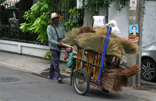 Broom cart, Bangkok.